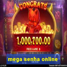 mega senha online